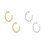 Oorbellen Twisted basic