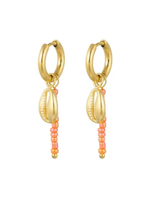 Oorbellen Cowrie Shell